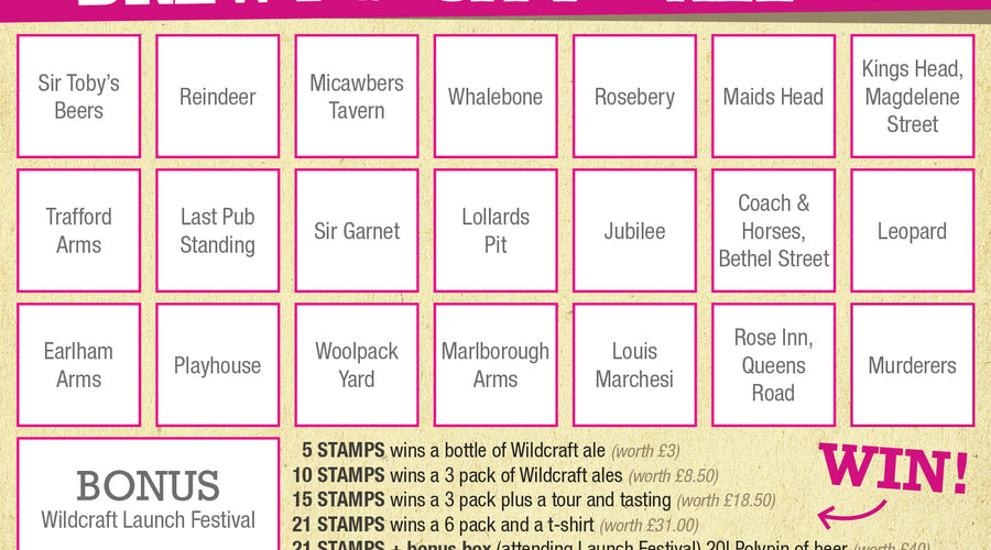City of Ale Trail Card