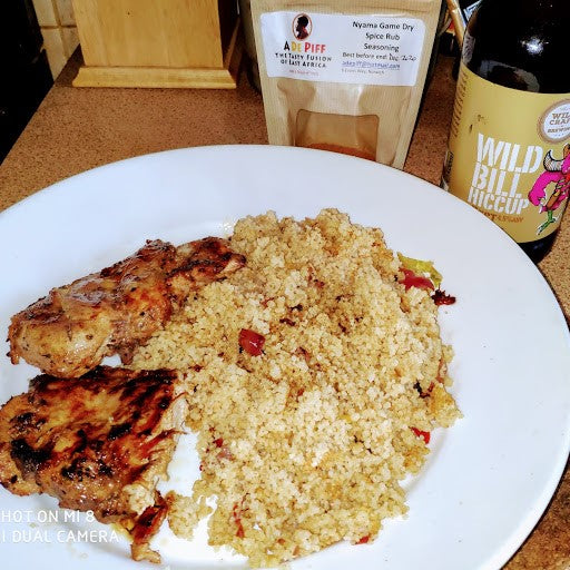 Rai's Rampant 'Wild' Pheasant With Spiced Couscous – Wildcraft Brewery