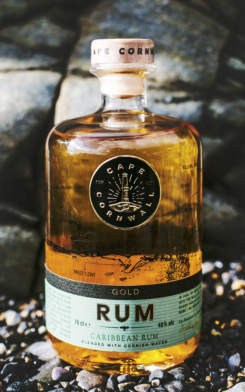 Cape Cornwall Gold Rum 70cl