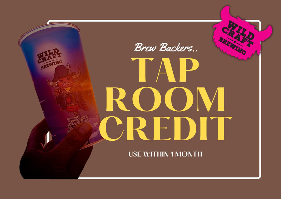 Monthly Tap Room Credit